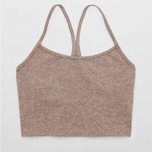 Aerie The Hugger Longline Racerback Sports Bra and High Waisted Pocket Leggings